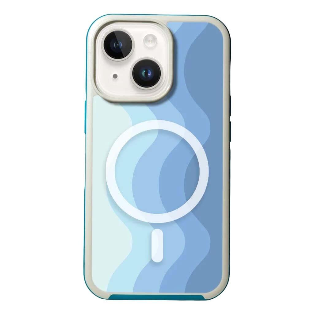 Caseco MagSafe iPhone 13 Blue Wave Case