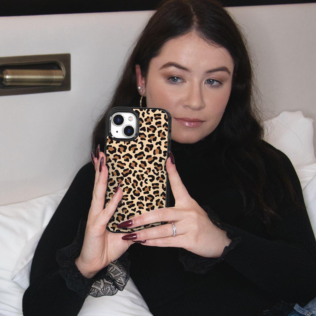 Caseco MagSafe iPhone 13 Brown Leopard Case