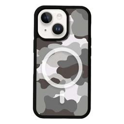 Caseco MagSafe iPhone 13 Grey Camo Case