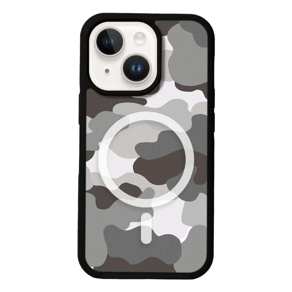 Caseco MagSafe iPhone 13 Grey Camo Case