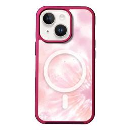 Caseco MagSafe iPhone 13 Pink Tie Dye Case - Pink