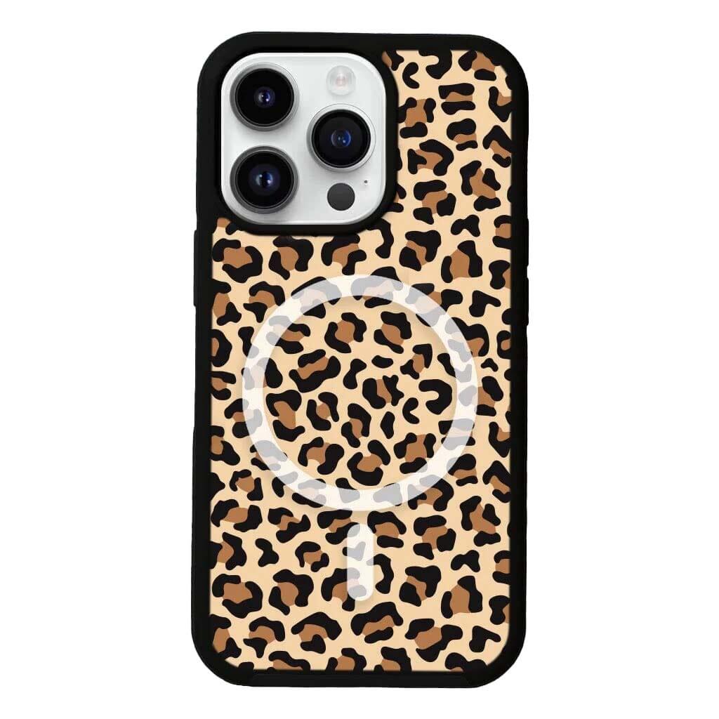 Caseco MagSafe iPhone 13 Pro Brown Leopard Case