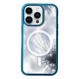 Caseco MagSafe iPhone 13 Pro Max Blue Tie Dye Case