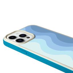 Caseco MagSafe iPhone 13 Pro Max Blue Wave Case - Blue