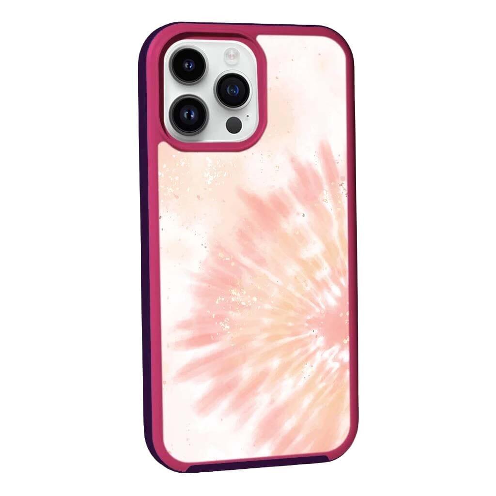 Refurbished Caseco MagSafe iPhone 13 Pro Max Orange Tie Dye Case - Reebelo Canada