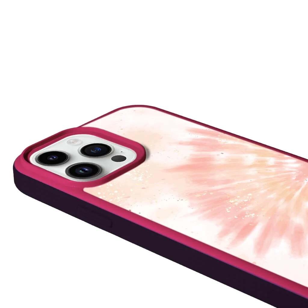 Refurbished Caseco MagSafe iPhone 13 Pro Max Orange Tie Dye Case - Reebelo Canada