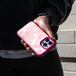 Caseco MagSafe iPhone 13 Pro Max Pink Tie Dye Case - Pink