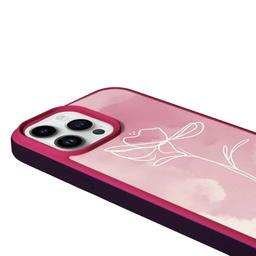 Caseco MagSafe iPhone 13 Pro Pink Flower Case