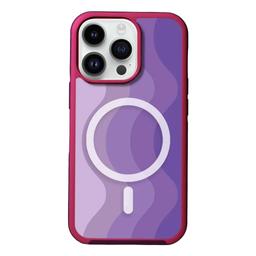 Caseco MagSafe iPhone 13 Pro Purple Wave Case - Purple