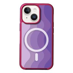 Caseco MagSafe iPhone 13 Purple Wave Case - Purple