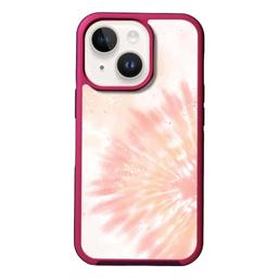 Caseco MagSafe iPhone 14 Orange Tie Dye Case - Orange