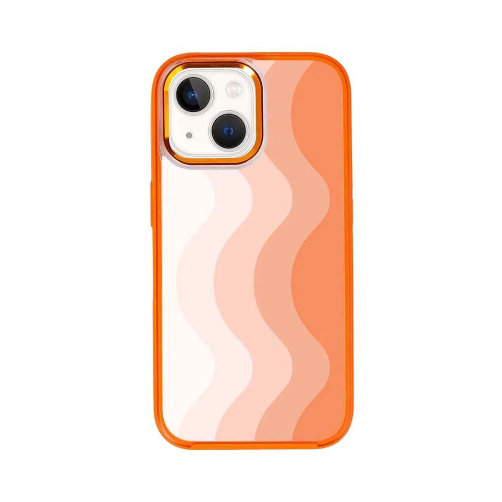 Caseco MagSafe iPhone 14 Orange Wave Case