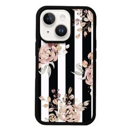 Caseco MagSafe iPhone 14 Plus Black Flower Case