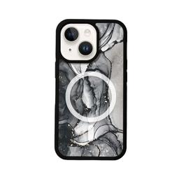 Caseco MagSafe iPhone 14 Plus Black Marble Case