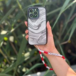 Caseco MagSafe iPhone 14 Plus Black Swirl Case