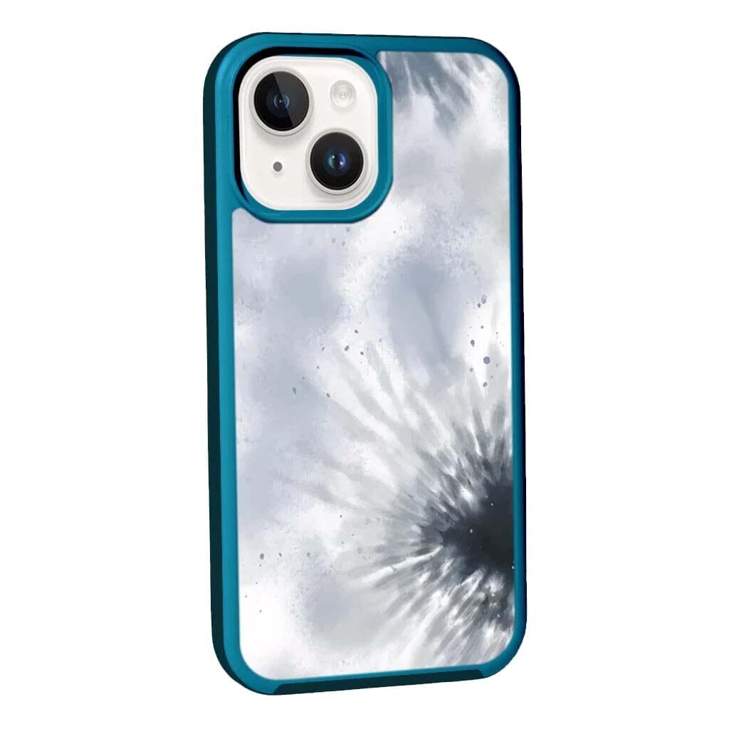 Caseco MagSafe iPhone 14 Plus Blue Tie Dye Case