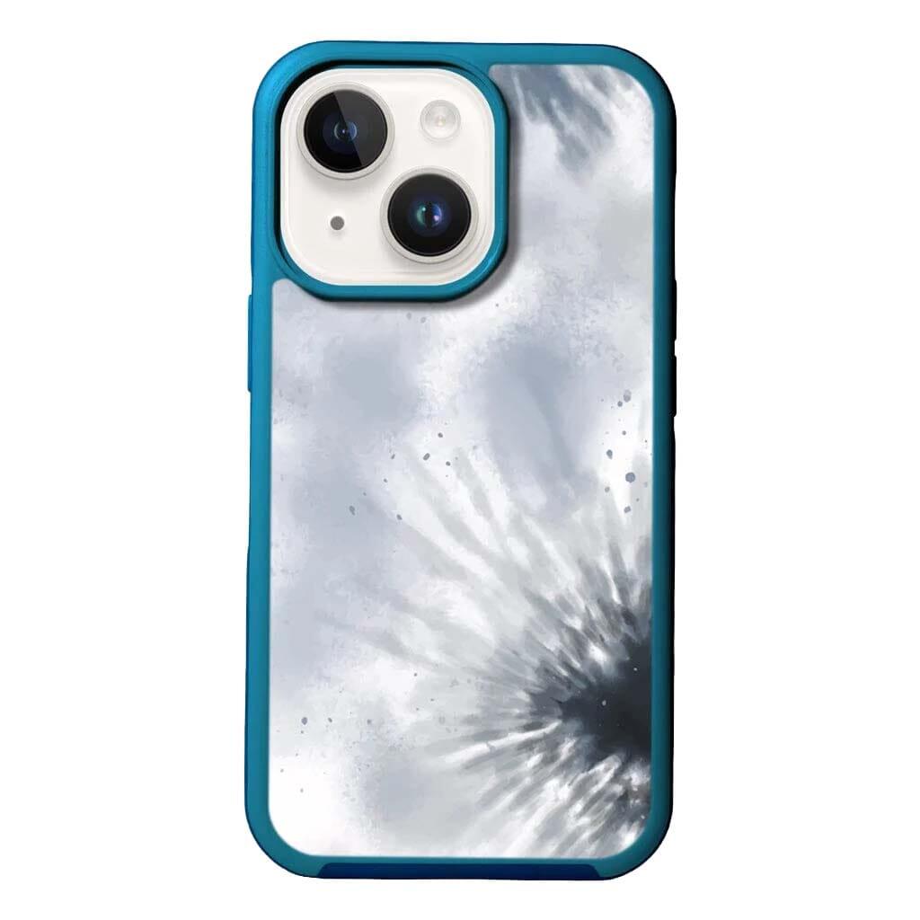 Caseco MagSafe iPhone 14 Plus Blue Tie Dye Case