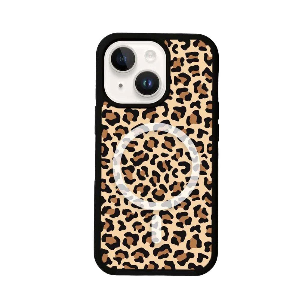 Caseco MagSafe iPhone 14 Plus Brown Leopard Case