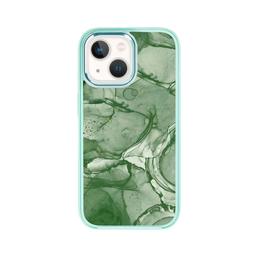 Caseco MagSafe iPhone 14 Plus Green Marble Case