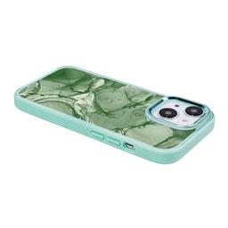 Caseco MagSafe iPhone 14 Plus Green Marble Case