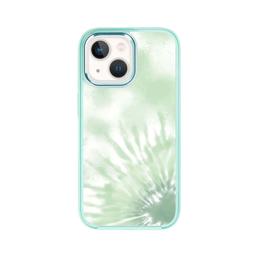 Caseco MagSafe iPhone 14 Plus Green Tie Dye Case