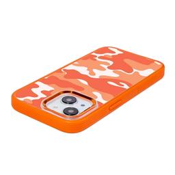 Caseco MagSafe iPhone 14 Plus Orange Camo Case