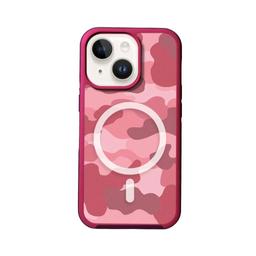 Caseco MagSafe iPhone 14 Plus Pink Camo Case