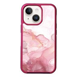 Caseco MagSafe iPhone 14 Plus Pink Marble Case