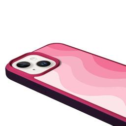 Caseco MagSafe iPhone 14 Plus Pink Wave Case