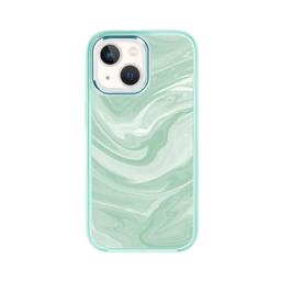 Caseco MagSafe iPhone 14 Plus Teal Swirl Case