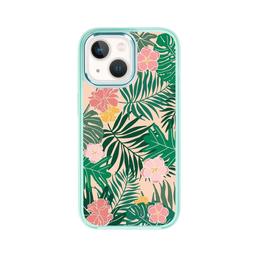 Caseco MagSafe iPhone 14 Plus Teal Wild Flower Case