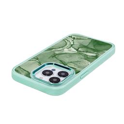 Caseco MagSafe iPhone 14 Pro Green Marble Case