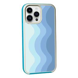 Caseco MagSafe iPhone 14 Pro Max Blue Wave Case - Blue