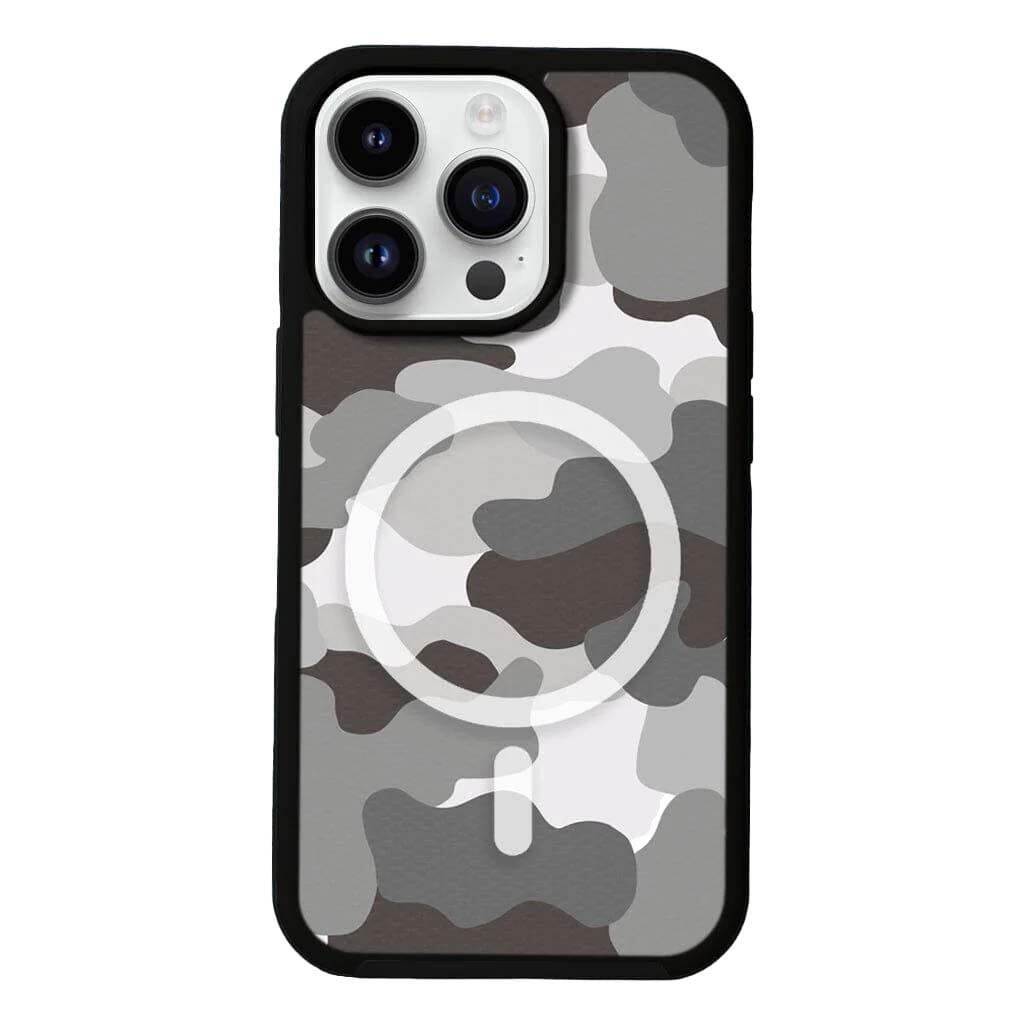Caseco MagSafe iPhone 14 Pro Max Grey Camo Case