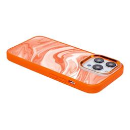 Caseco MagSafe iPhone 14 Pro Max Orange Swirl Case