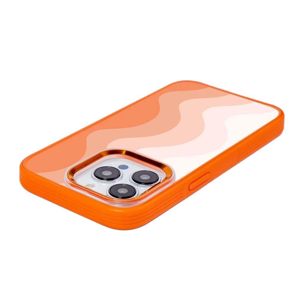 Refurbished Caseco MagSafe iPhone 14 Pro Max Orange Wave Case - Reebelo Canada