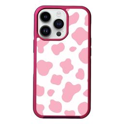Caseco MagSafe iPhone 14 Pro Pink Cow Print Case