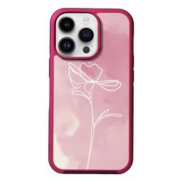 Caseco MagSafe iPhone 14 Pro Pink Flower Case