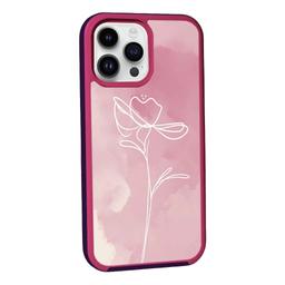 Caseco MagSafe iPhone 14 Pro Pink Flower Case