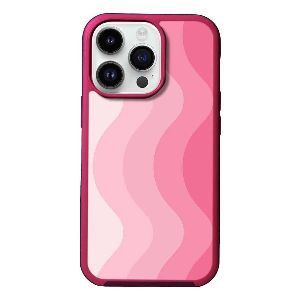 Caseco MagSafe iPhone 14 Pro Pink Wave Case