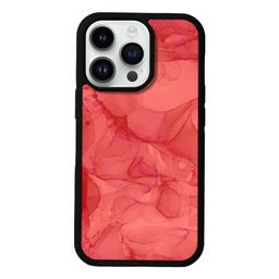Caseco MagSafe iPhone 14 Pro Red Marble Case