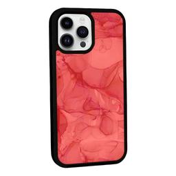 Caseco MagSafe iPhone 14 Pro Red Marble Case