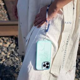 Caseco MagSafe iPhone 14 Pro Teal Flower Case