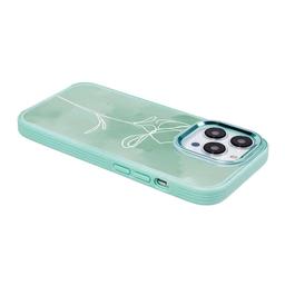 Caseco MagSafe iPhone 14 Pro Teal Flower Case