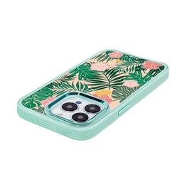 Caseco MagSafe iPhone 14 Pro Teal Wild Flower Case