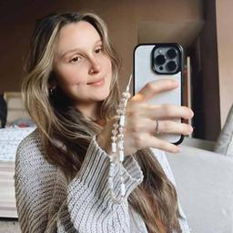 Caseco MagSafe iPhone 14 Pro White Leaf Case