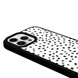 Caseco MagSafe iPhone 14 Pro White Polka Dots Case