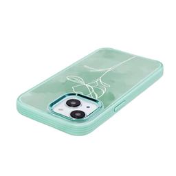 Caseco MagSafe iPhone 14 Teal Flower Case