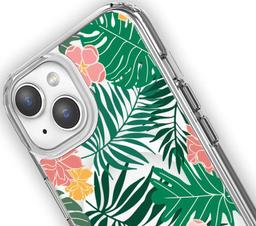 Caseco MagSafe iPhone 14 Teal Wild Flower Case