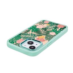 Caseco MagSafe iPhone 14 Teal Wild Flower Case